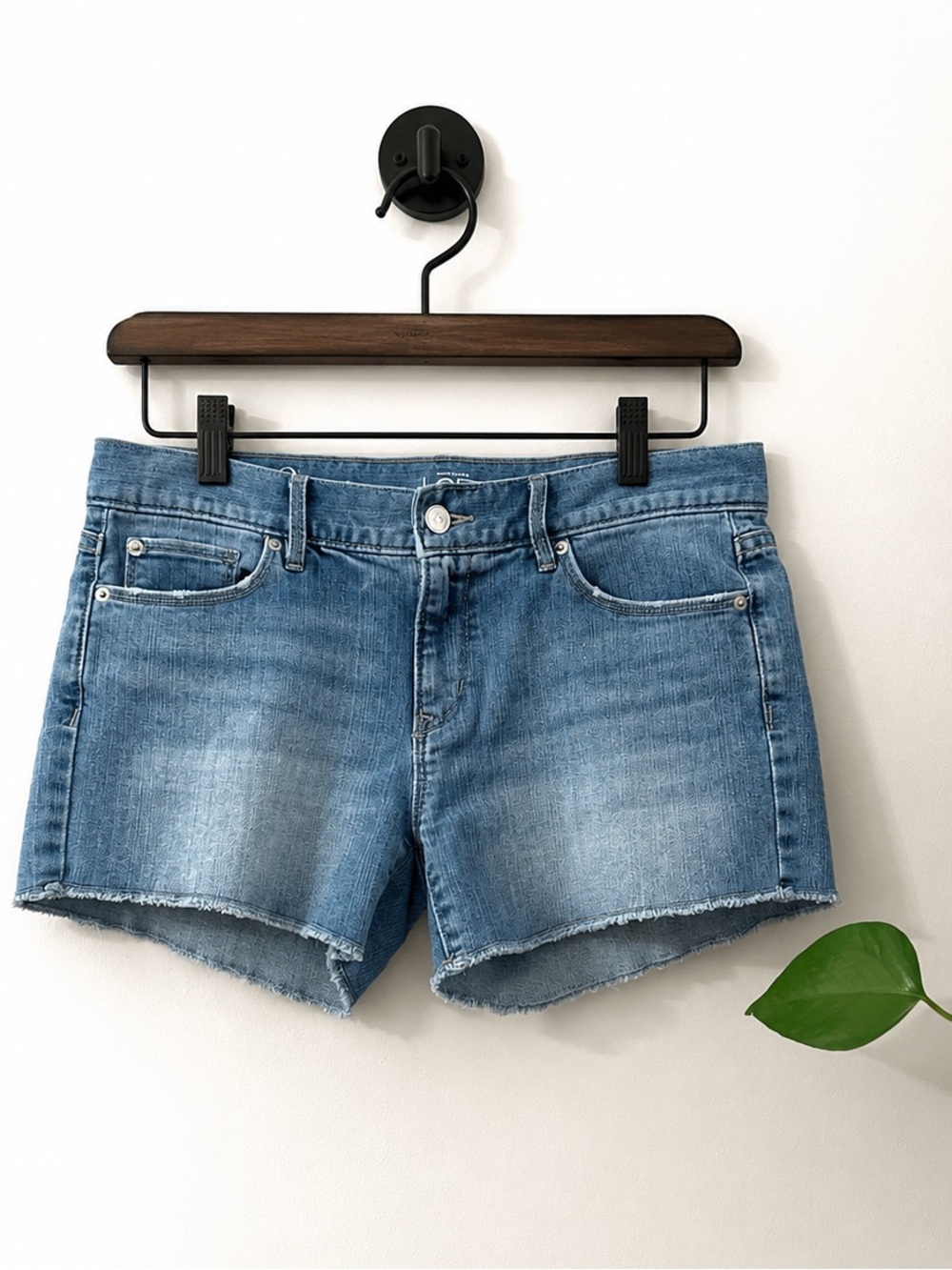 Ann Taylor LOFT Original Cutoff Denim Shorts Women’s Size 2 Medium Wash